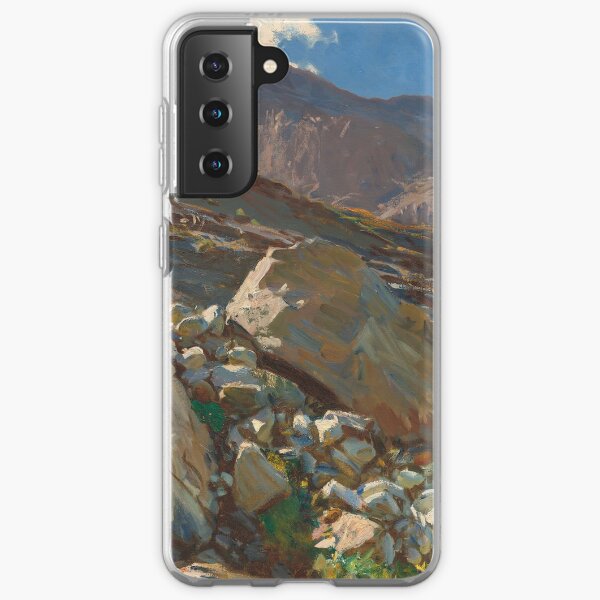 Simplon Pass Oil Painting by John Singer Sargent Samsung Galaxy Soft Case
