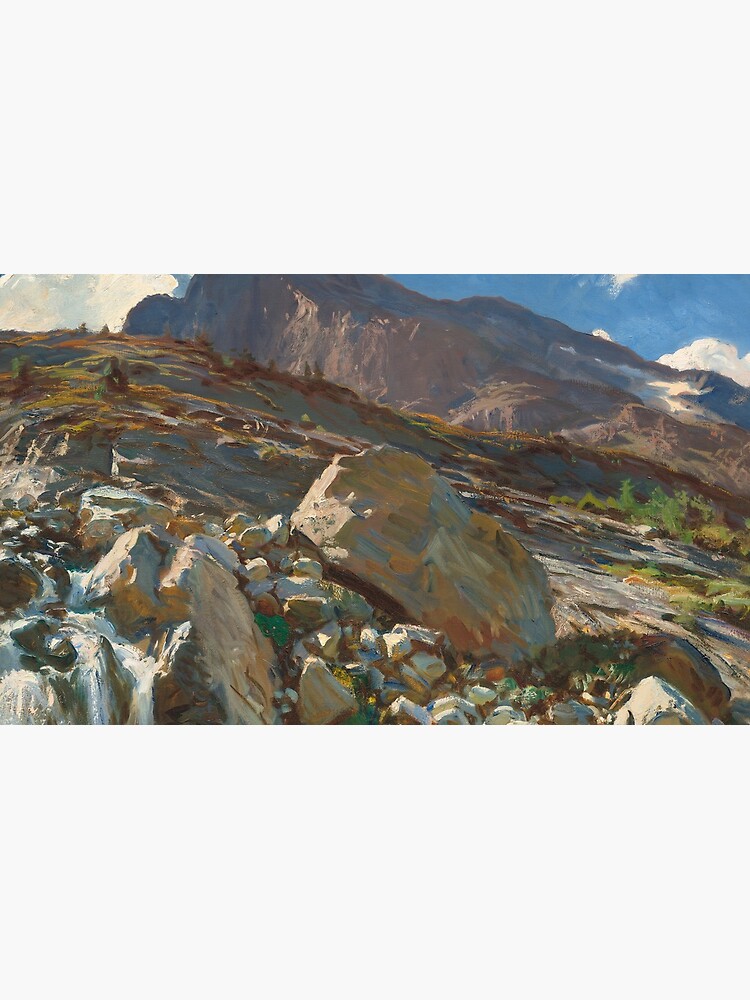 Simplon Pass Oil Painting by John Singer Sargent by podartist