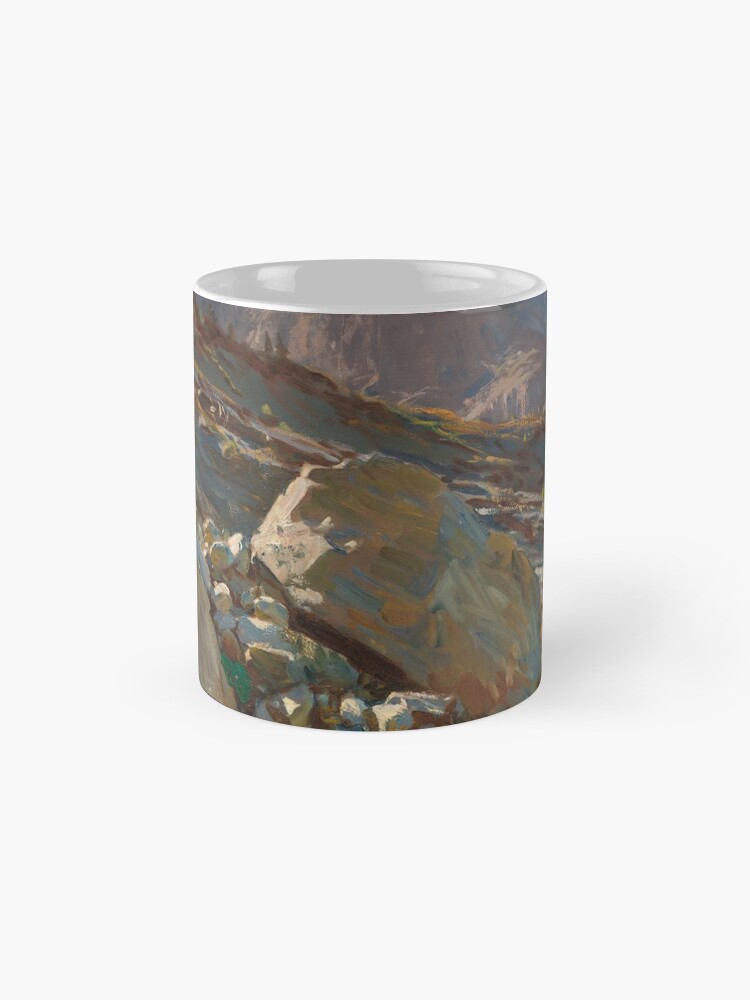 Alternate view of Simplon Pass Oil Painting by John Singer Sargent Mug