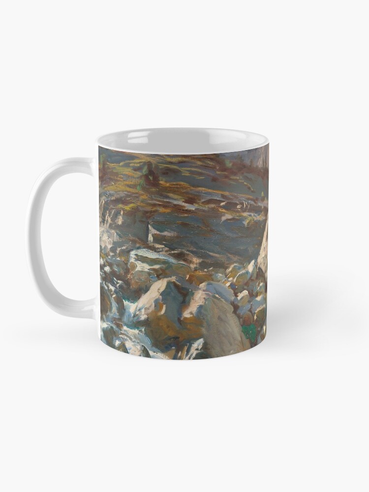 Alternate view of Simplon Pass Oil Painting by John Singer Sargent Mug