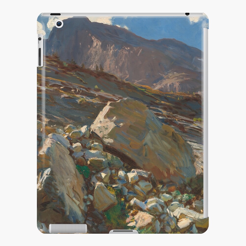 Simplon Pass Oil Painting by John Singer Sargent iPad Case & Skin