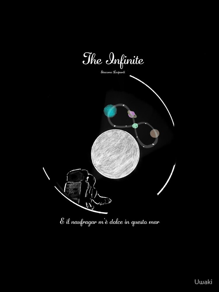Giacomo Leopardi - The Infinite in space by Uwaki