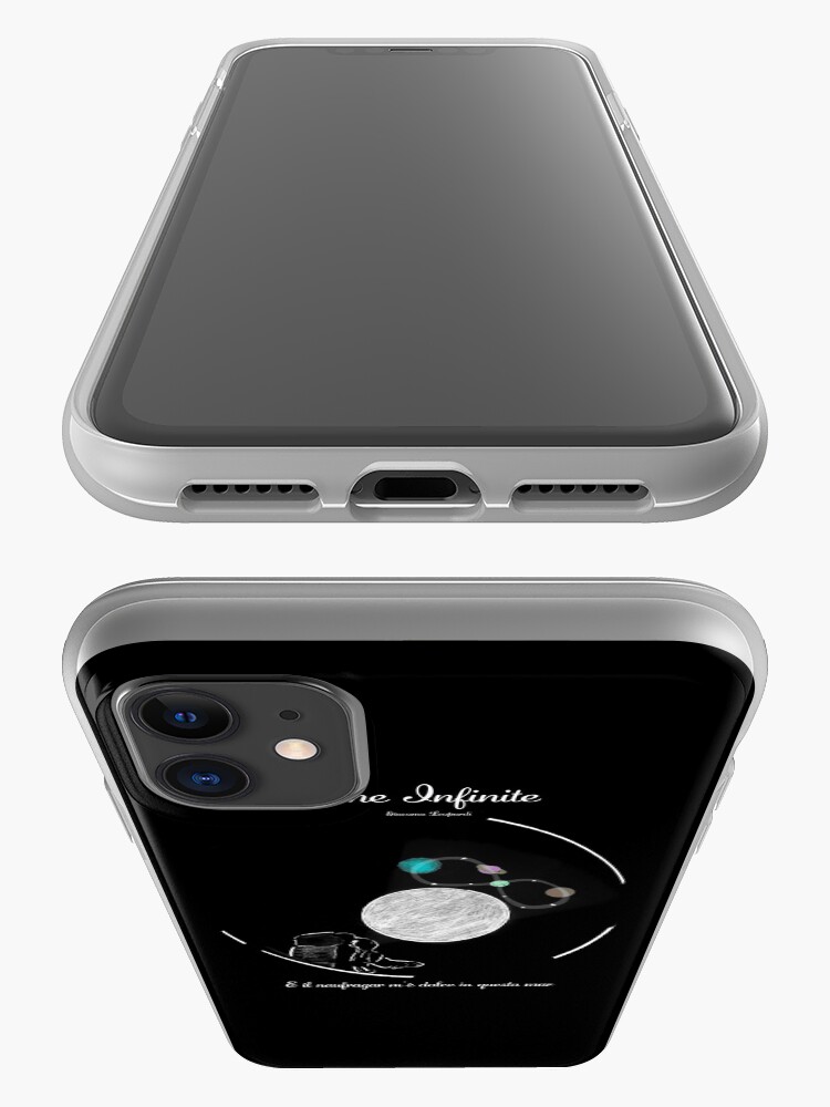 Alternate view of Giacomo Leopardi - The Infinite in space iPhone Case & Cover