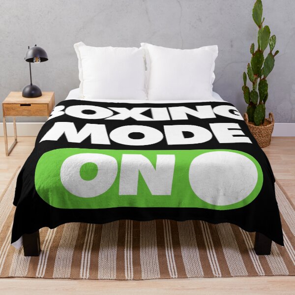 Item preview, Boxing Mode ON Funny Sports Saying designed and sold by elhefe.