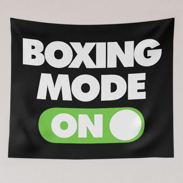 Item preview, Boxing Mode ON Funny Sports Saying designed and sold by elhefe.