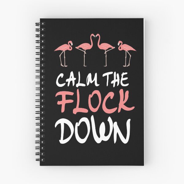 Item preview, Funny Flamingo Summer Vacation Gift - Calm The Flock Down designed and sold by PremiumDesignz.