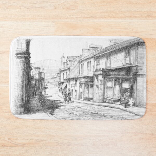 Item preview, KILSYTH MAIN STREET - FROM THE CROSS designed and sold by Calgacus.