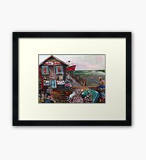 Aquatic Invasion Framed Print