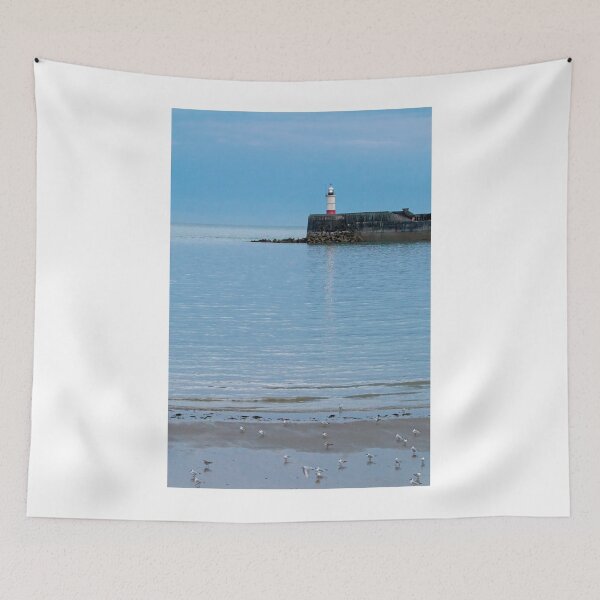 Item preview, Newhaven Lighthouse at Low Tide designed and sold by Sue Robinson.