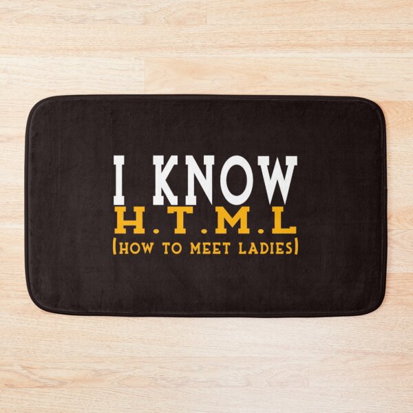 Item preview, I Know HTML designed and sold by Borpes4356.