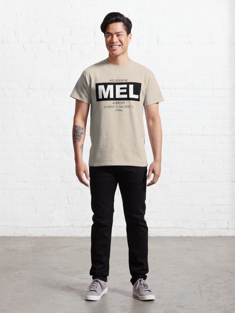 Alternate view of Melbourne Airport MEL Classic T-Shirt