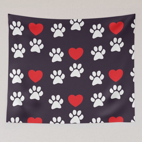 Item preview, Tripod print 3-Legged Dog Amputee Love Paws Heart product designed and sold by doodabobs.