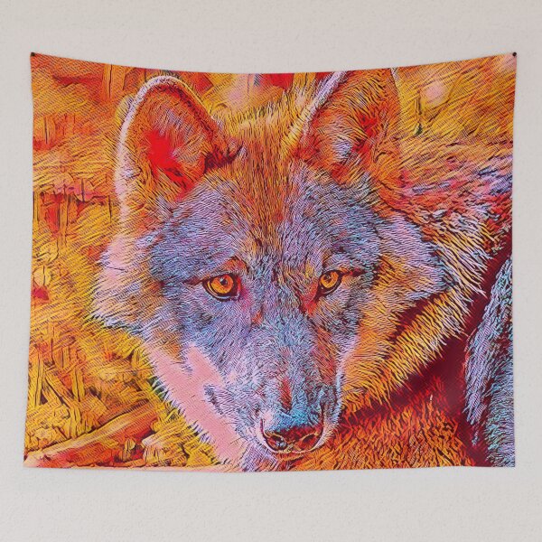 Item preview, Popular Animals- Wolf designed and sold by Jamcolors.