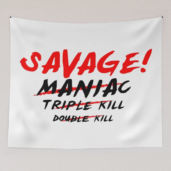 Item preview, MANIAC SAVAGE GAMER Shirt designed and sold by aydapadi.