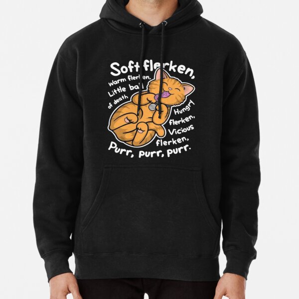 Soft Flerken Warm flerken Funny Cat Lovers Pullover Hoodie