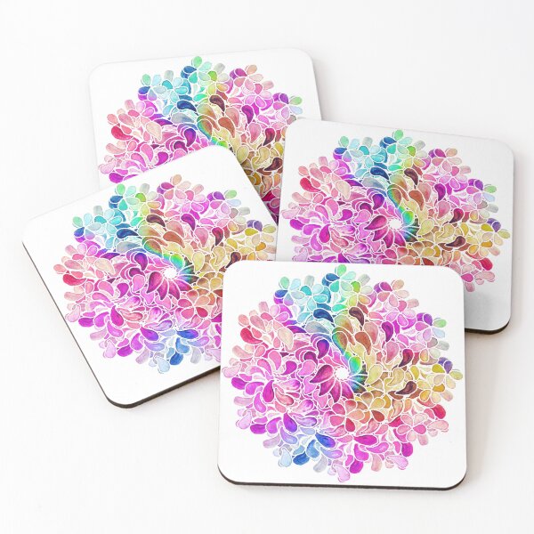 Item preview, Rainbow Watercolor Paisley Flower designed and sold by micklyn.