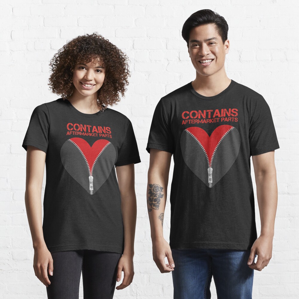Contains Aftermarket Parts Open Heart Zipper Club Member design Essential T-Shirt