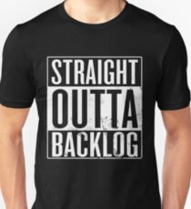 Straight Outta Backlog Slim Fit T-Shirt