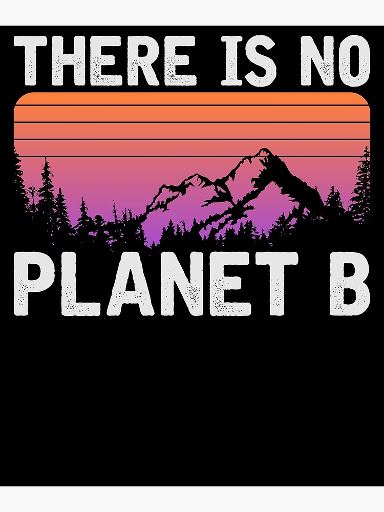 "there Is No Planet B" Poster For Sale By TheRealaen | Redbubble