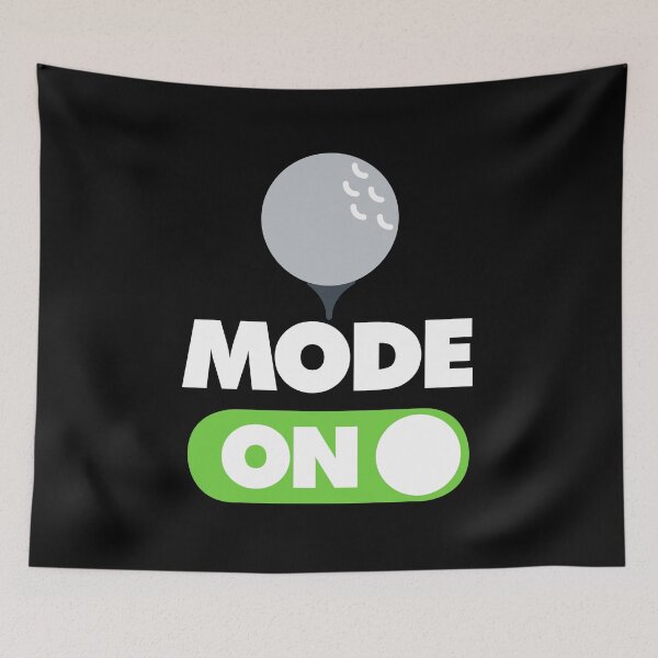 Item preview, Golf Mode ON Funny Sports Saying Trending designed and sold by elhefe.
