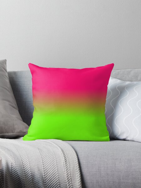 Item preview, Neon Pink and Neon Green Ombré  Shade Color Fade designed and sold by podartist.