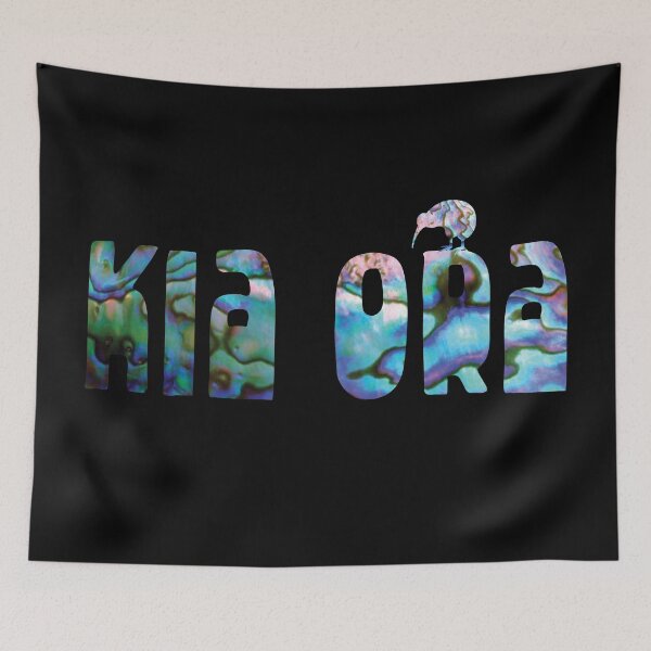 Item preview, NEW ZEALAND KIA ORA GREETING HELLO designed and sold by Madjack Tees Kiwi SuperStore.