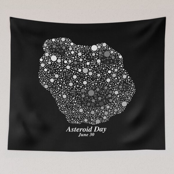 Item preview, Asteroid In Dots - Asteroid Day 2019 designed and sold by BundaBear.