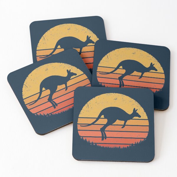Item preview, Kangaroo Retro designed and sold by TigerTom Design.