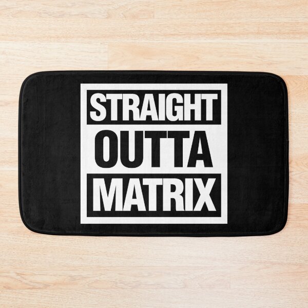 Item preview, Straight Outta Matrix designed and sold by elhefe.