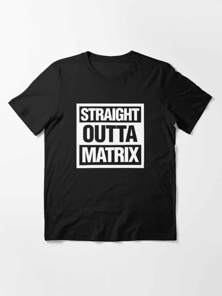 Matrix Large Logo Black T-Shirt S
