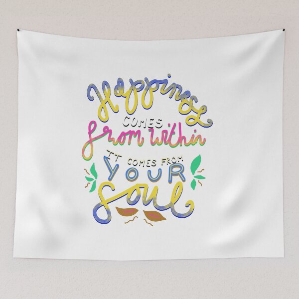 Item preview, Happiness Comes From Within From Your Soul T-Shirt designed and sold by TravelAl.