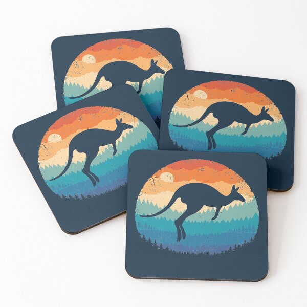 Item preview, Retro Kangaroo designed and sold by TigerTom Design.