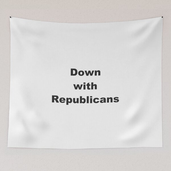 Item preview, Down With Republicans T-Shirt designed and sold by TravelAl.