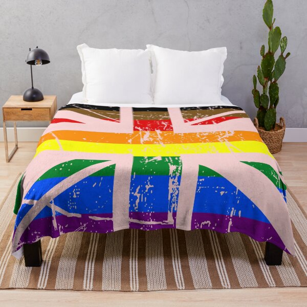 Item preview, LGBT Union Jack Flag designed and sold by beaglefruit.