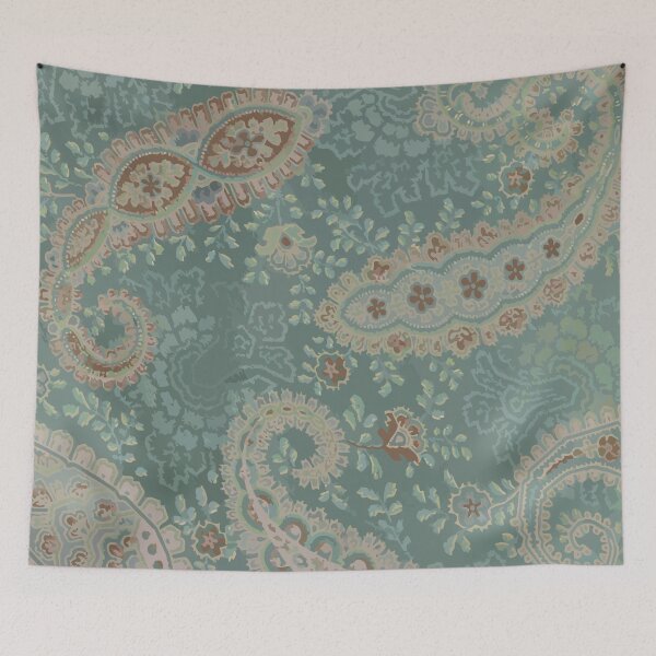 Item preview, Sage and Paisley II designed and sold by Sasha Art Gallery.