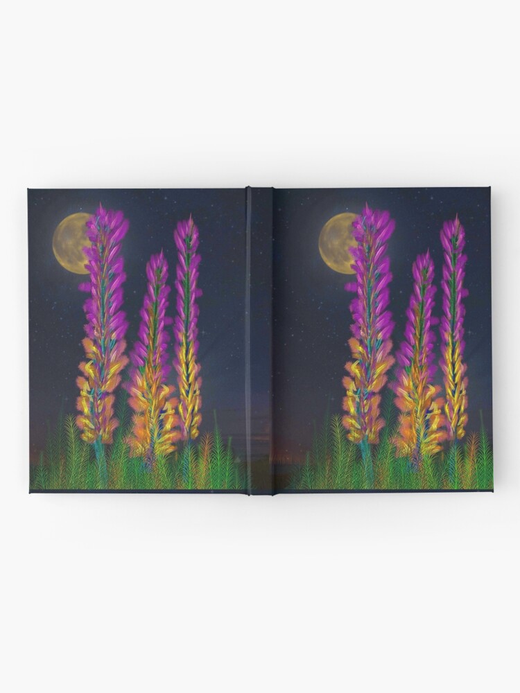 Thumbnail 2 of 3, Journal, Desert Candle Foxtail Lily designed and sold by Vk91art.