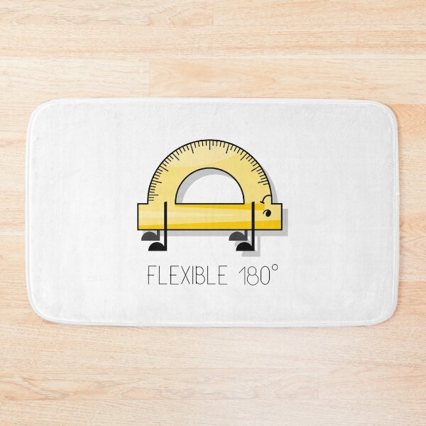 Item preview, Flexible protractor cartoon drawing  designed and sold by SooperYela.