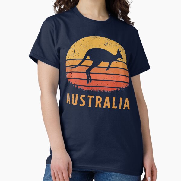 Item preview, Australia Retro Kangaroo designed and sold by TigerTom Design.