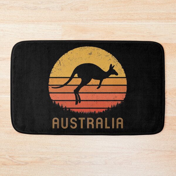 Artikelvorschau, Australien Retro Känguru entworfen und verkauft von TigerTom Design.