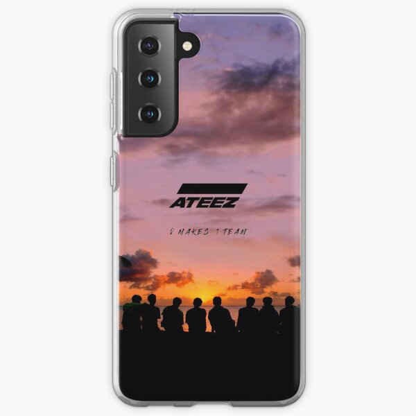 ATEEZ 8 FAIT 1 ÉQUIPE Coque souple Samsung Galaxy