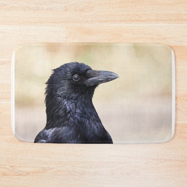 Item preview, Carrion crow portrait designed and sold by GreyFeatherPhot.