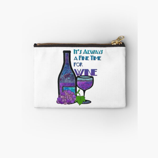 Item preview, It's always a fine time for wine design designed and sold by artbyomega.