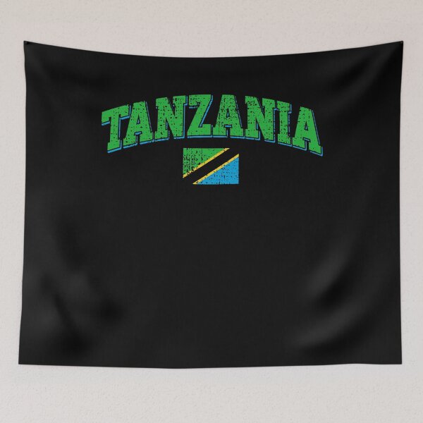 Item preview, Tanzania Flag designed and sold by 4tomic.