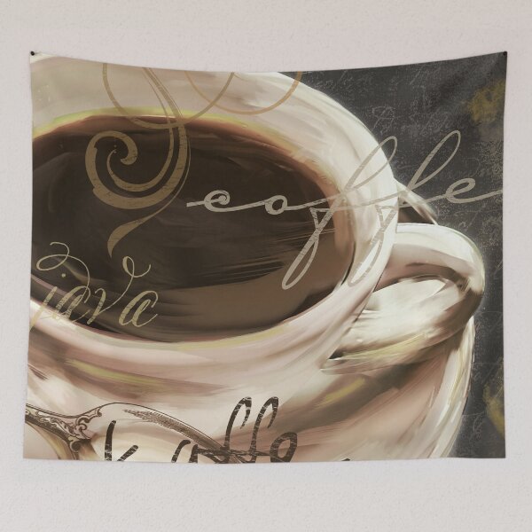 Item preview, Le Cafe Dark  designed and sold by Sasha Art Gallery.