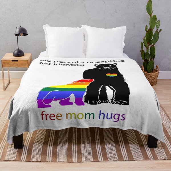 Item preview, Free Mom Hugs Parents LGBTQ designed and sold by MagicBoutique.