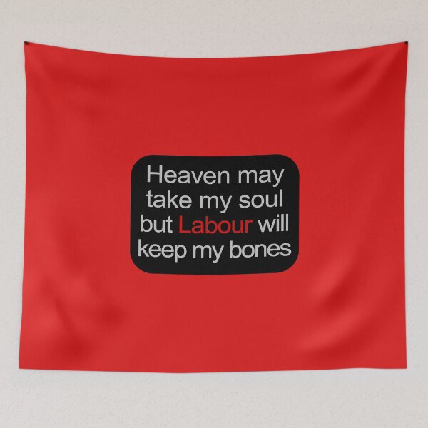Item preview, Loabour Bones Left Wing Political Party design designed and sold by GetItGiftIt.