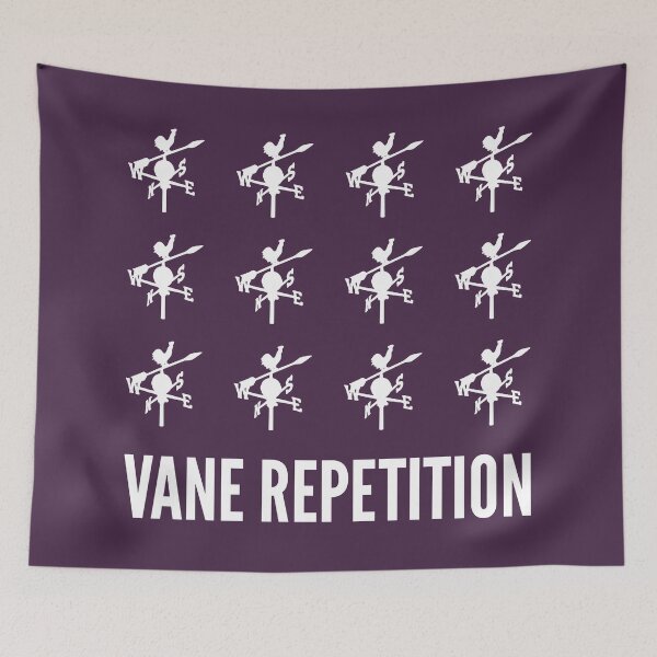 Item preview, Vane Repetition designed and sold by TimespunThreads.