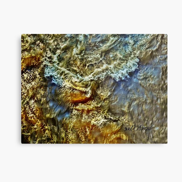 Roaring Fork River Run-Off Metal Print