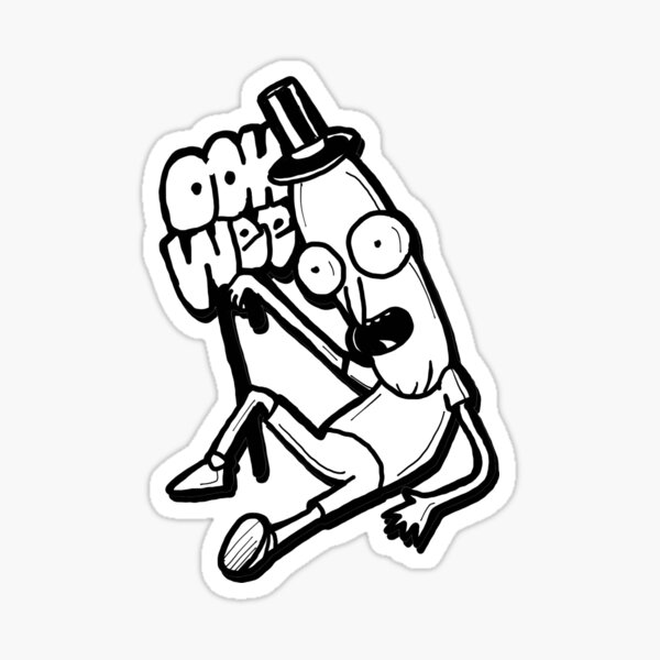 Mr Poopybutthole from Rick and Morty™ Ooh Wee Sticker