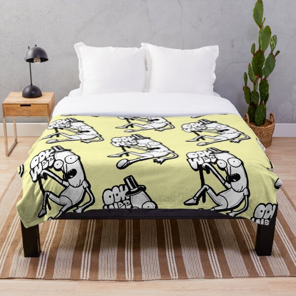 Mr Poopybutthole from Rick and Morty™ Ooh Wee Throw Blanket